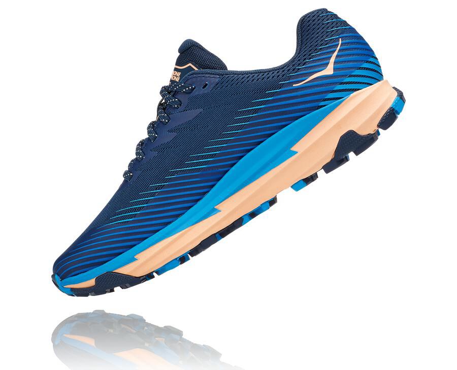 Hoka One One Trail Schoenen Dames - Torrent 2 - Blauw - SL6207543